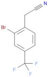 2-Bromo-4-(trifluoromethyl)phenylacetonitrile