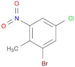 1-Bromo-5-chloro-2-methyl-3-nitrobenzene