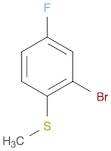 (2-Bromo-4-fluorophenyl)(methyl)sulfane