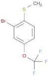 (2-Bromo-4-(trifluoromethoxy)phenyl)(methyl)sulfane