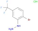 2-Bromo-5-(trifluoromethyl)phenylhydrazine hydrochloride