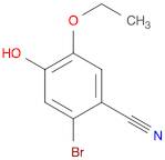 2-Bromo-5-ethoxy-4-hydroxybenzonitrile