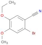 2-Bromo-5-ethoxy-4-methoxybenzonitrile