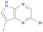 5-Bromo-3-iodo-4,7-diazaindole