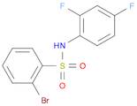 2-Bromo-N-(2,4-difluorophenyl)benzenesulfonamide