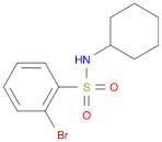 2-Bromo-N-cyclohexylbenzenesulfonamide