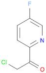 2-Chloro-1-(5-fluoro-2-pyridyl)ethanone