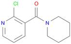 2-CHLORO-3-(PIPERIDIN-1-YLCARBONYL)PYRIDINE