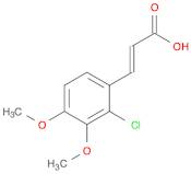 3-(2-Chloro-3,4-dimethoxyphenyl)acrylic acid