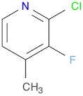 2-Chloro-3-fluoro-4-methylpyridine