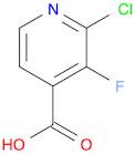 2-Chloro-3-fluoroisonicotinic acid