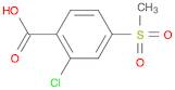 2-Chloro-4-(methylsulfonyl)benzoic acid