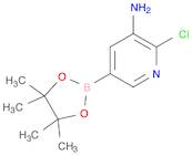 2-Chloro-5-(4,4,5,5-tetramethyl-1,3,2-dioxaborolan-2-yl)pyridin-3-amine