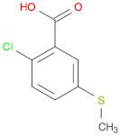 2-Chloro-5-(methylthio)benzoic acid