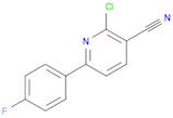 2-Chloro-6-(4-fluorophenyl)nicotinonitrile