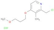 2-(Chloromethyl)-4-(3-methoxypropoxy)-3-methylpyridine hydrochloride