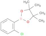 2-(2-Chlorophenyl)-4,4,5,5-tetramethyl-1,3,2-dioxaborolane