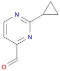 2-Cyclopropyl-pyrimidine-4-carbaldehyde