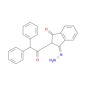 2-Diphenylacetyl-1,3-indandione-1-hydrazone