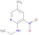 2-Ethylamino-5-methyl-3-nitropyridine