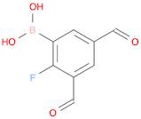 (2-Fluoro-3,5-diformylphenyl)boronic acid