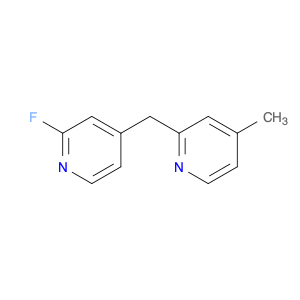 2-Fluoro-4-((4-methylpyridin-2-yl)methyl)pyridine