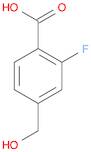 2-Fluoro-4-(hydroxymethyl)benzoic acid