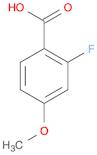 2-Fluoro-4-methoxybenzoic acid