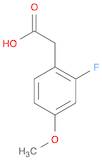 2-Fluoro-4-methoxyphenylacetic acid