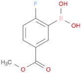 (2-Fluoro-5-(methoxycarbonyl)phenyl)boronic acid