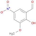 2-Hydroxy-3-methoxy-5-nitrobenzaldehyde