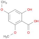 2-Hydroxy-4,6-dimethoxybenzoic acid