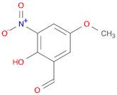 2-Hydroxy-5-methoxy-3-nitrobenzaldehyde