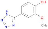 2-Methoxy-4-(1H-tetrazol-5-yl)phenol