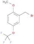 2-METHOXY-5-(TRIFLUOROMETHOXY)BENZYL BROMIDE