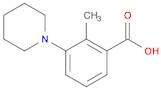 2-Methyl-3-(1-piperidinyl)benzoic Acid