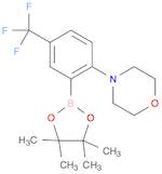 4-(2-(4,4,5,5-Tetramethyl-1,3,2-dioxaborolan-2-yl)-4-(trifluoromethyl)phenyl)morpholine