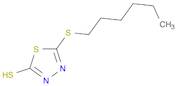 5-(Hexylthio)-1,3,4-thiadiazole-2-thiol