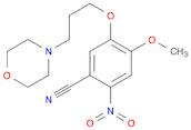 4-Methoxy-5-(3-morpholinopropoxy)-2-nitrobenzonitrile