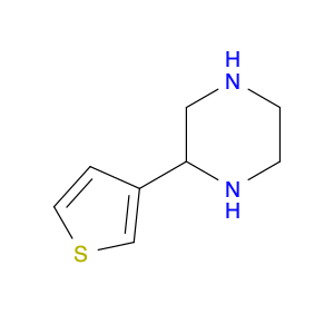 2-(Thiophen-3-yl)piperazine