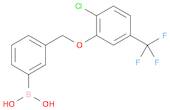 (3-((2-Chloro-5-(trifluoromethyl)phenoxy)methyl)phenyl)boronic acid