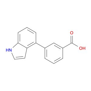 3-(1H-Indol-4-yl)benzoic acid