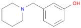 3-(1-Piperidinylmethyl)phenol