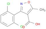 3-(2,6-Dichlorophenyl)-5-methylisoxazole-4-carboxylic acid