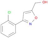 [3-(2-Chlorophenyl)isoxazol-5-yl]methanol