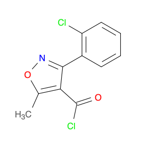 3-(2-Chlorophenyl)-5-methylisoxazole-4-carbonyl chloride