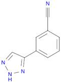 3-(2H-1,2,3-Triazol-4-yl)benzonitrile