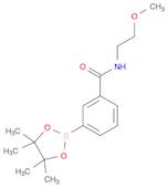 N-(2-Methoxyethyl)-3-(4,4,5,5-tetramethyl-1,3,2-dioxaborolan-2-yl)benzamide