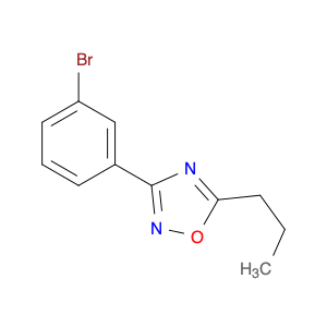 3-(3-Bromophenyl)-5-propyl-1,2,4-oxadiazole