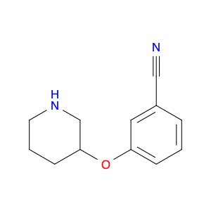 3-(Piperidin-3-yloxy)benzonitrile